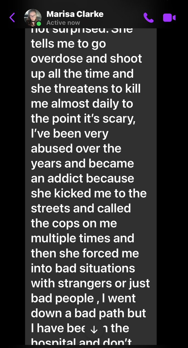 Awe @jendhana you seem like such a good mom! No we see why your daughter hates you. Threatening to kill her almost daily and telling her to go shoot up amd OD? And then YOU play the victim and beg the disability community for money? Let's all donate to mom of the year #MutualAid