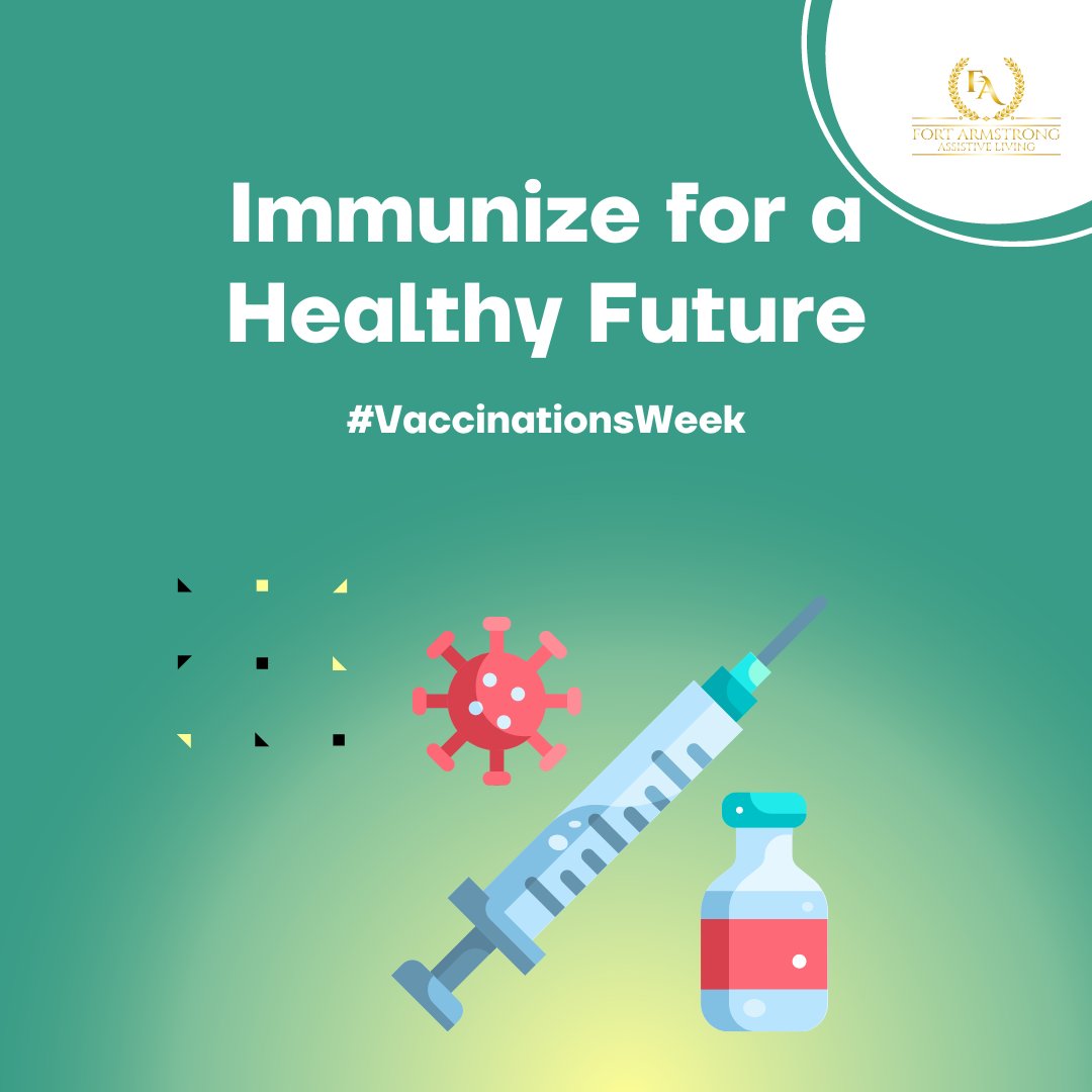 Protect yourself and others by getting vaccinated. 💉💪 Let's work together to ensure a world free of preventable diseases. #WorldImmunizationWeek #VaccinesWork #StayProtected 🌍🦠🦠