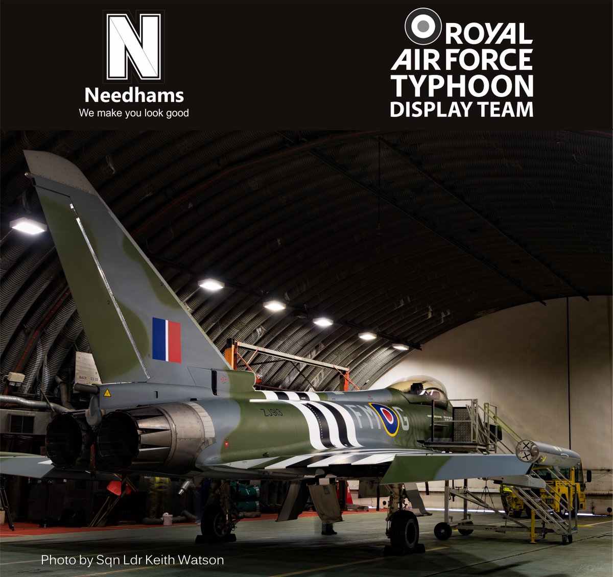We're excited to announce that we are now proud official sponsors of the @RAFTyphoonTeam
