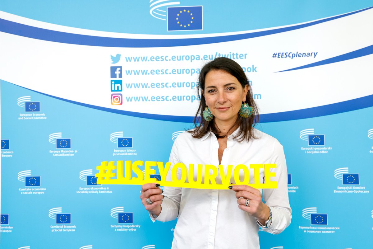 Votez pour votre représentant, votre député, c'est décider du cadre dans lequel vous voulez vivre #UseYourVote @EU_EESC @EUparliament