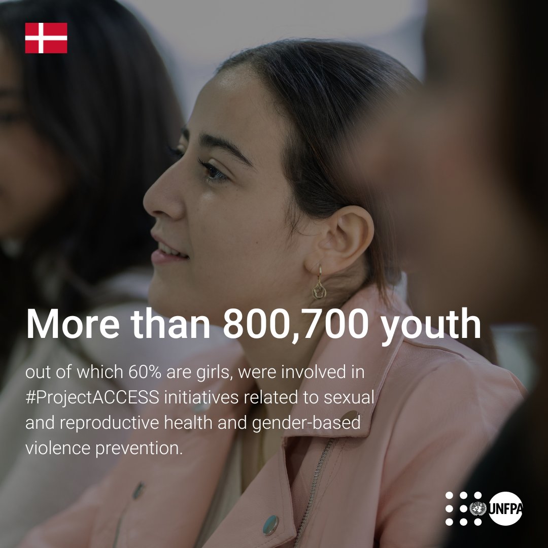 UNFPAMaroc's tweet image. Learn more about the impact of the #ProjectACCESS implemented in 🇲🇦 with the support of @UNFPA and 🇩🇰 in terms of awareness, information, and better access to quality services : morocco.unfpa.org/fr/videos
@MENPSGOV 
@DKinMorocco 
@UNFPA_Nordic 
@ONUMaroc