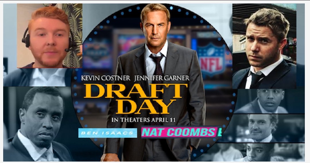 Happy Draft day!! <a href="/thencshow/">The Nat Coombs Show</a> <a href="/tweetsfromben/">Ben Isaacs</a> <a href="/NatCoombs/">Nat Coombs</a>
