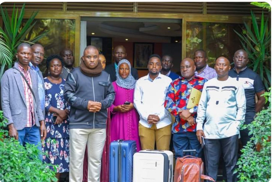 Kampala Lord Mayor @EriasLukwago_ also @FDCOfficial1 Katonga faction president is travelling to India for medical treatment on a herniated disc that has caused him a lot of pain. Quick recovery Omuloodi. @kizzabesigye1 @DoreenNyanjura @go