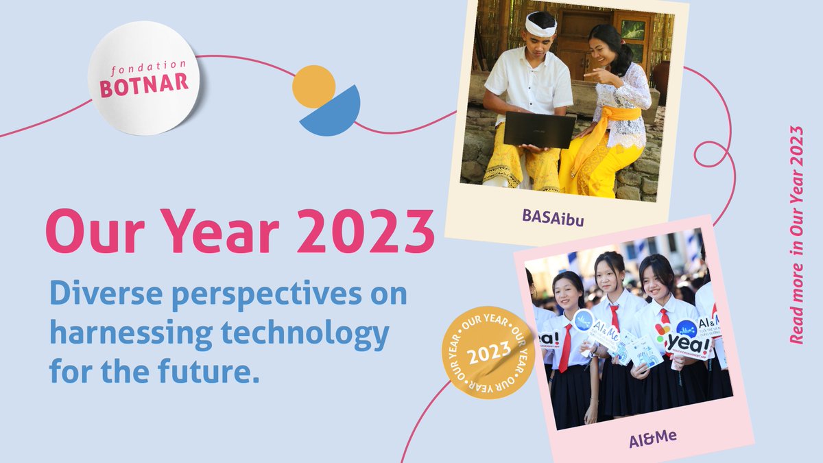 #Fit4Future partners such as AI&Me, BASAibu, and Safetipin harness the power of digital to create safer environments for young people while encouraging their participation in shaping their cities. 
Dive into their #OurYear2023! 
fondationbotnar.org/our-year-2023/