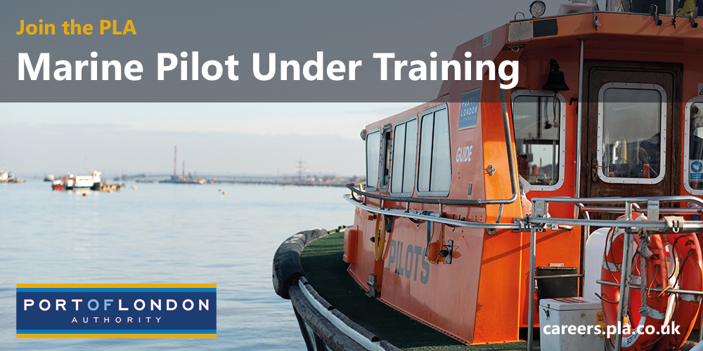 We're hiring: Join the PLA as a Marine Pilot Under Training, guiding vessels across 95 miles of the tidal Thames.

Apply ➡️ hubs.la/Q02s-pyg0

#PortOfLondon #Recruitment #MaritimeCareers #London #Kent #Essex #RiverThames
