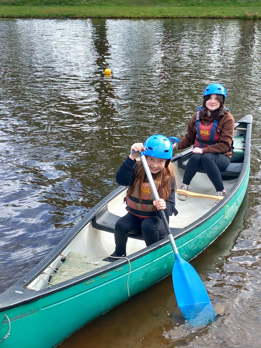 Day 2 #Dalguise2024 Canoeing!