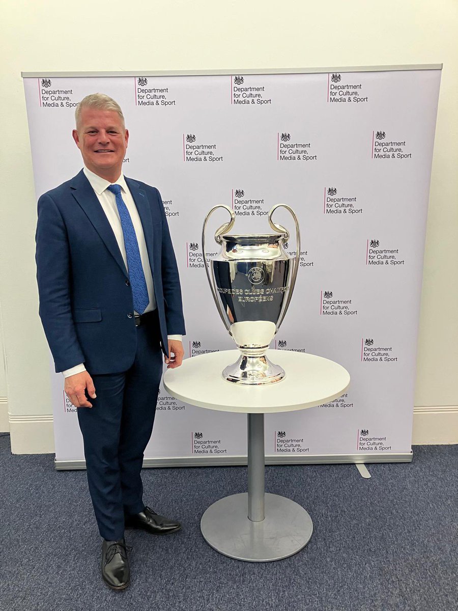 We are so excited to be hosting the UCL final at Wembley on 1 June - one of the world’s greatest sporting spectacles, building on our already great reputation for hosting the biggest and best events @ChampionsLeague