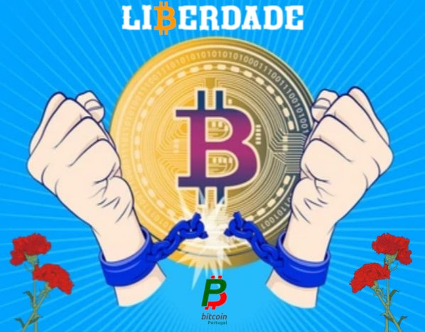 💥 #Bitcoin é uma #Revolução pacífica, Bitcoin é #Liberdade 💥

#EmbraceTheFuture #GeraçaoBitcoin #BitcoinGeneration #Bitcoin #BTC #Bit4all #UseBitcoin #BitcoinPortugal #Abril #Portugal