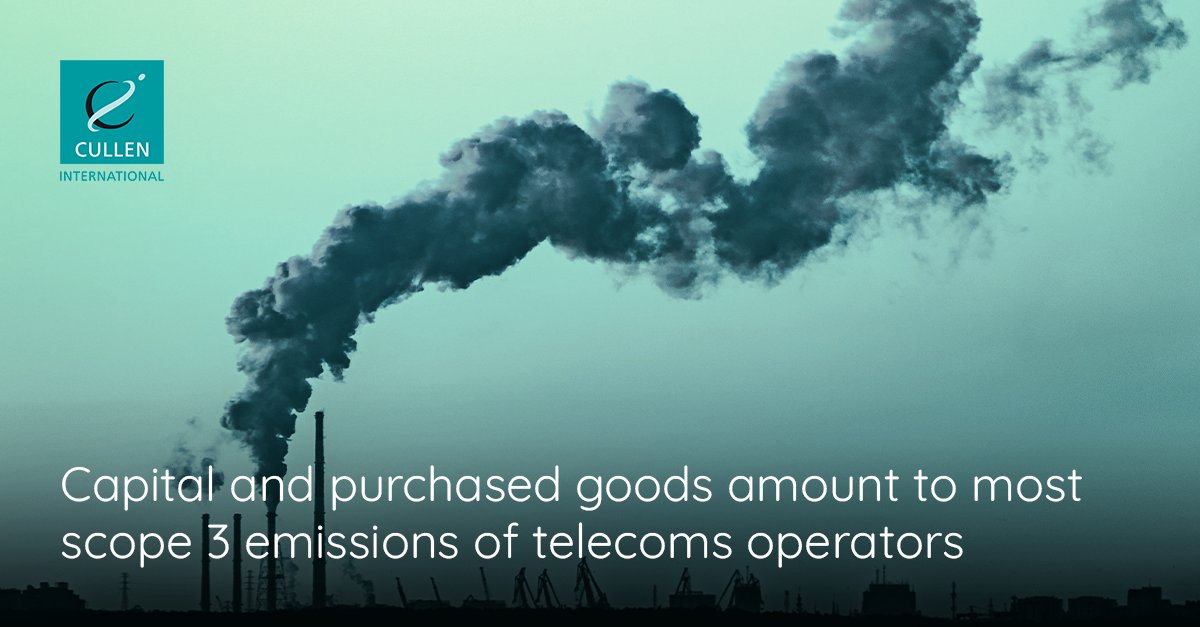 🏭Scope 3 #GHG #emissions are the largest source of emissions for most companies. On average, #scope3emissions make up nearly 90% of the total emissions of #telecoms operators.
Find out more ▶️okt.to/CNymcR