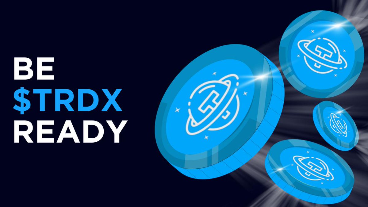 Get set for the journey of a lifetime! #TRDX is your ticket to the future. Are you ready to board? 🚀✨ #BeTRDXReady #CryptoAdventure