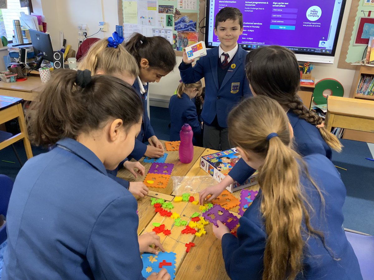 Puzzle day in Year 4! Year 5 mathematicians came and supported the mixed classes with solving a variety of problem solving puzzles. So much fun in maths today!

#StNicksDiscovery #StNicksSciences #StNicksYear4 #StNicksLower