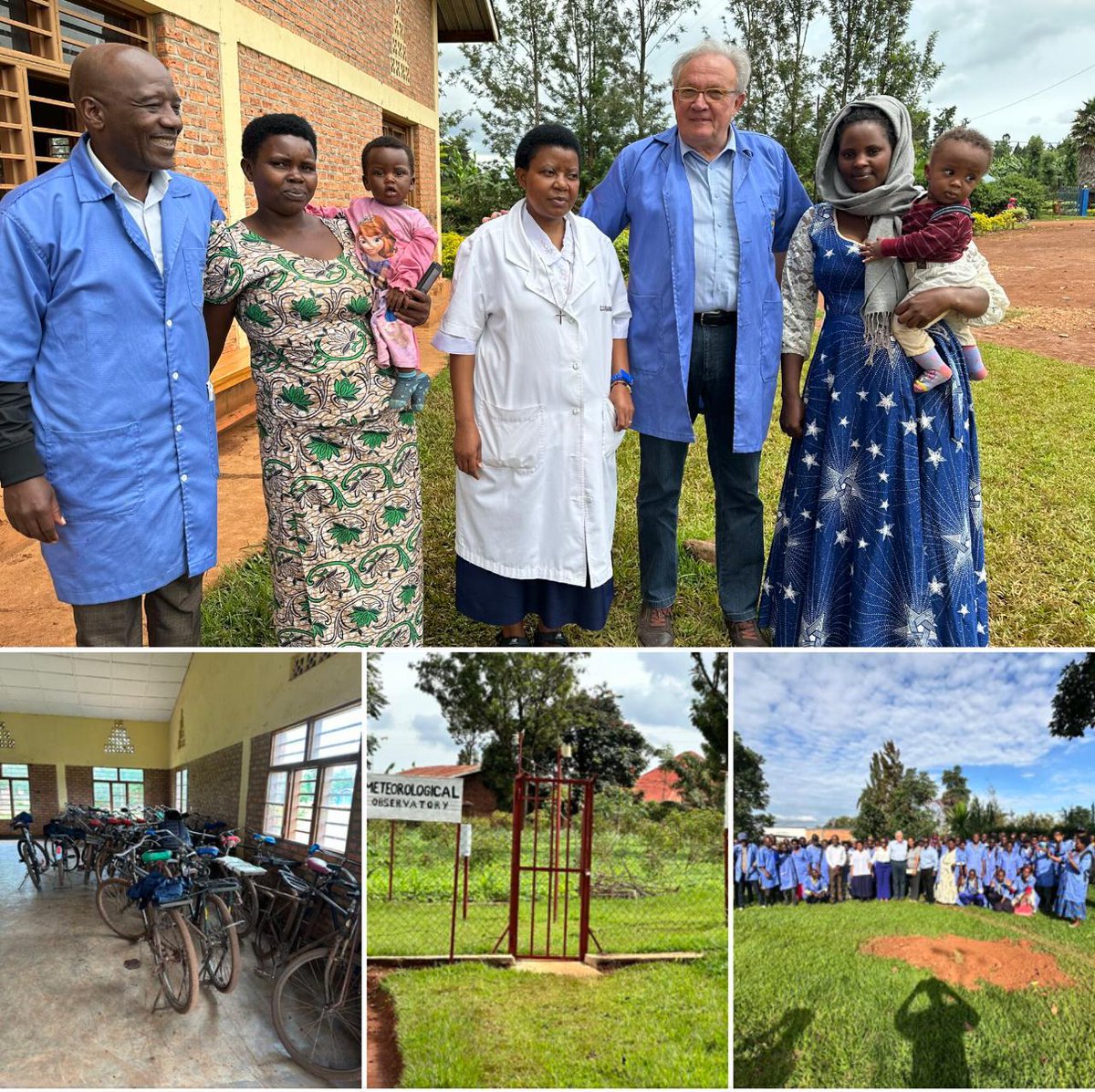 On 24 April, Dr Thomas Nyirenda and Prof. Marcel Tanner representing EDCTP were invited by @RBCRwanda to visit the Rukara village outside Kigali where #community health workers & #volunteers are at the heart of integrated #malaria #elimination activities. #WorldMalariaDay