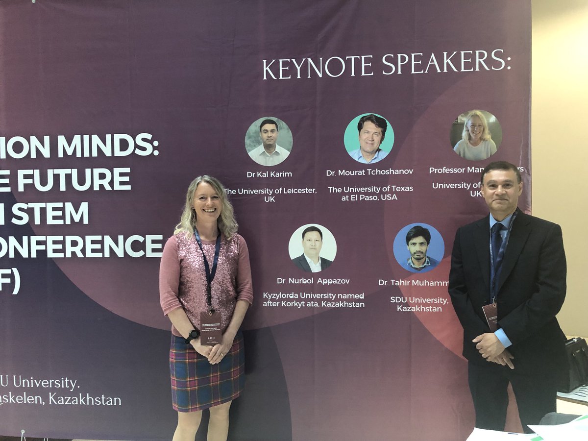 Mandy Peffers (@mandypeffers) on Twitter photo Kazack hospitality outstanding whilst attending and giving a keynote talk on #osteoarthritis at the SDU STEM conference. Pictured here with Dr Kal Kalim from University of Leicester. Kazack hospitality outstanding whilst attending and giving a keynote talk on #osteoarthritis at the SDU STEM conference. Pictured here with Dr Kal Kalim from University of Leicester.