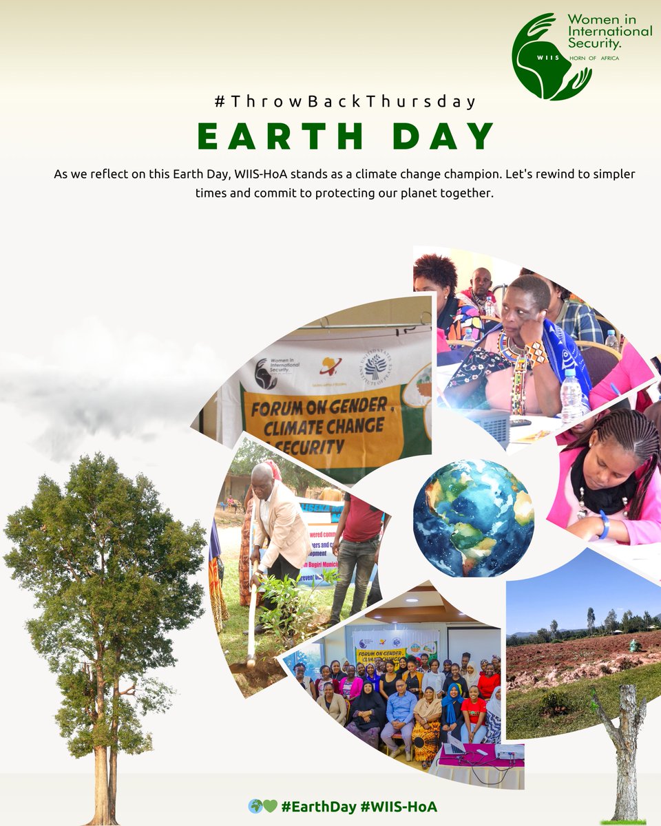 As we reflect on this Earth Day, @WIIS_HoA stands as a climate change champion. Let's rewind to simpler times and commit to protecting our planet together. 🌍💚 #EarthDay #ThrowbackThursday