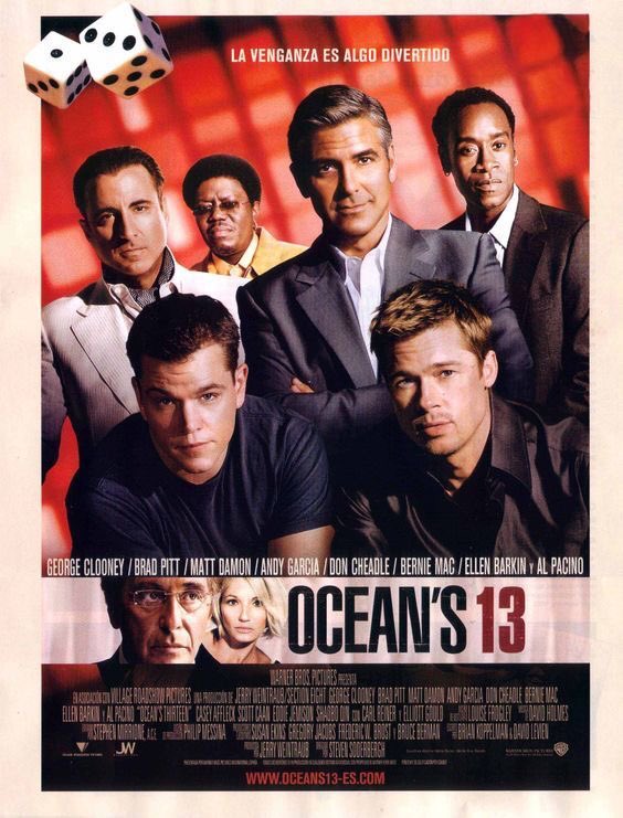 Ocean’s Thirteen (2007) ❤️ #GeorgeClooney #AlPacino