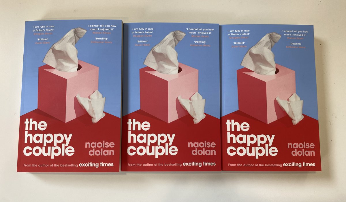 A very happy paperback publication day to <a href="/NaoiseDolan/">Naoise Dolan</a>'s #TheHappyCouple.

A sparkling ensemble novel about who and how we love, I cannot recommend it more.

And it was a pleasure to see Naoise talking about it <a href="/BrightonWstones/">Waterstones Brighton</a> with <a href="/ALHeminsley/">Alexandra Heminsley</a> last night.