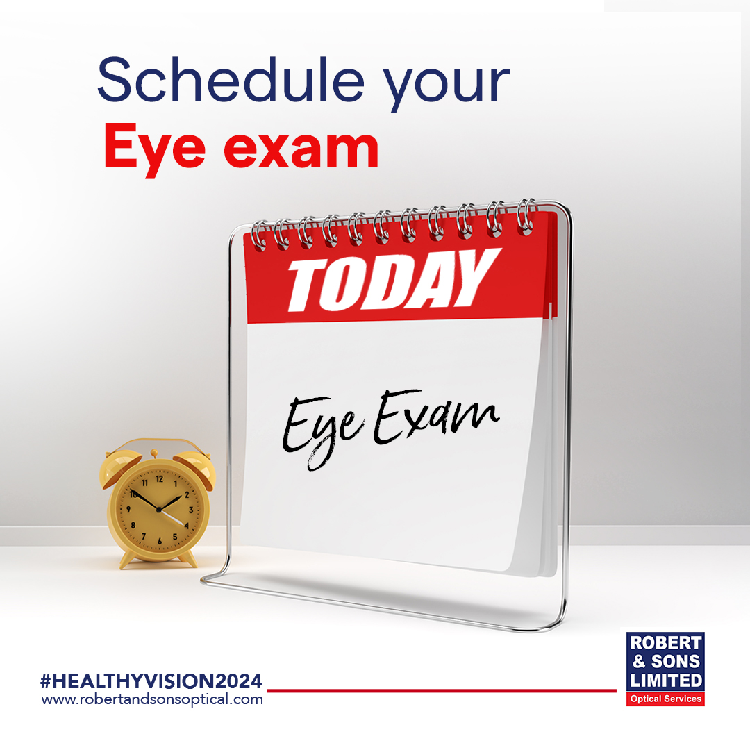 Early eye exams can catch problems early! See your eye doctor regularly so you have a good chance of keeping your vision healthy. Call or WhatsApp 050 1519 111 to schedule a test today.

#RobertandSons #SeeingIsBelieving #HealthyVision2024
