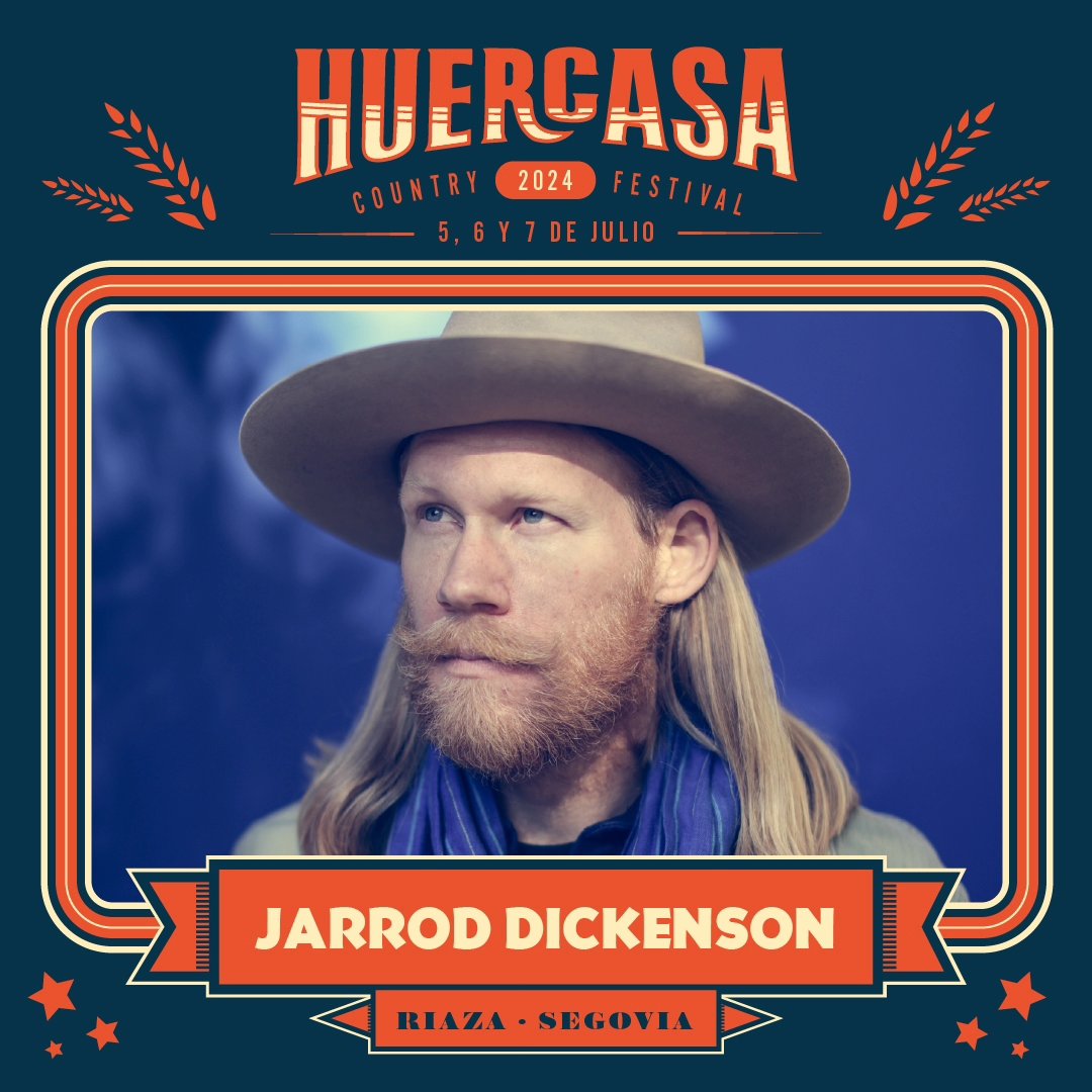 I'm very excited to announce that I'll be playing the @HuercasaCountry Festival this July in Riaza! This will be my first time performing in Spain, so I'm over the moon to be included in this wonderful lineup. Grab your tickets, and come join us. ¡Vamanos!