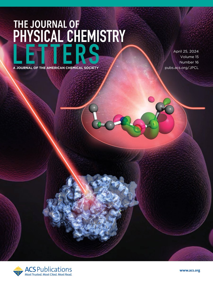 📢Excited to share the Cover Art for our recent work in JPCL doi.org/10.1021/acs.jp… showing sulfur 1s core transitioned to the unoccupied σ* orbital of the S-O group in the NOS bridge in Transaldolase. Design by me and Thomas. #MyACSCover <a href="/ACS4Authors/">ACS for Authors</a> <a href="/SAVJannuzzi/">Sergio A. V. Jannuzzi</a> <a href="/mpicec_press/">MPI-CEC</a>