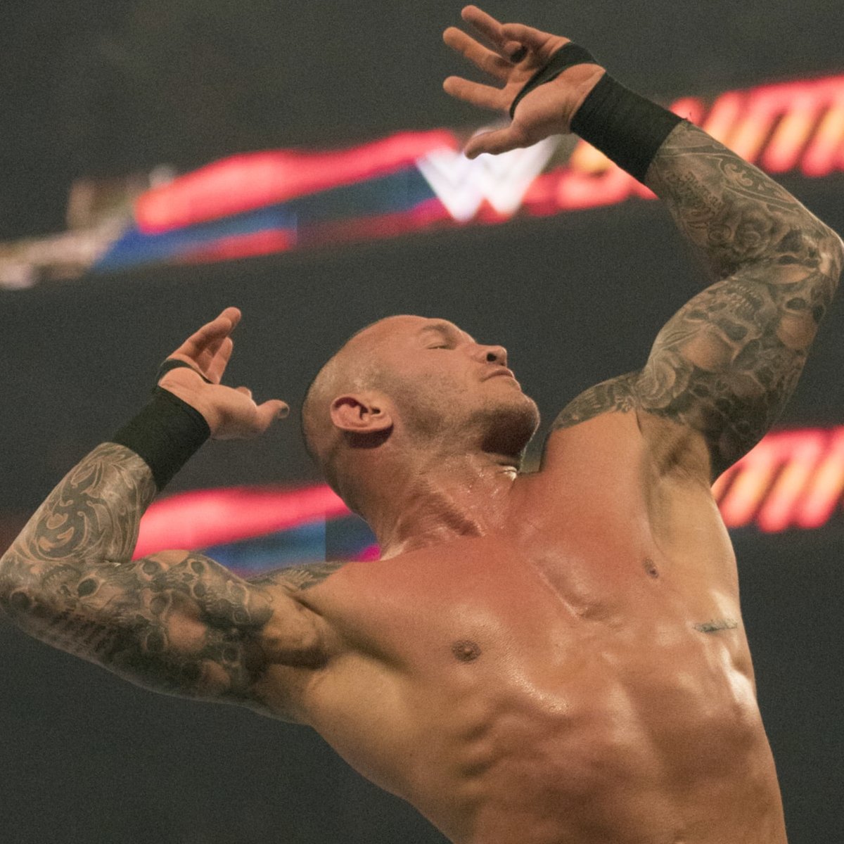 WrestleFeatures's tweet photo. 22-years-ago today, the @WWE debut of @RandyOrton.

22-years of excellence.

One of the greatest of all time. https://t.co/sUgspDBREP