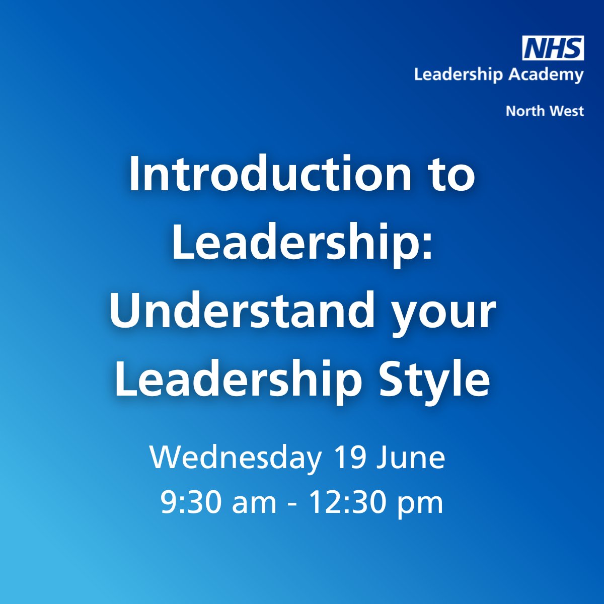 Explore different leadership styles in our half-day virtual workshop. Learn to adapt, coach, and inspire. Find out more here: bit.ly/3xtlQ8m