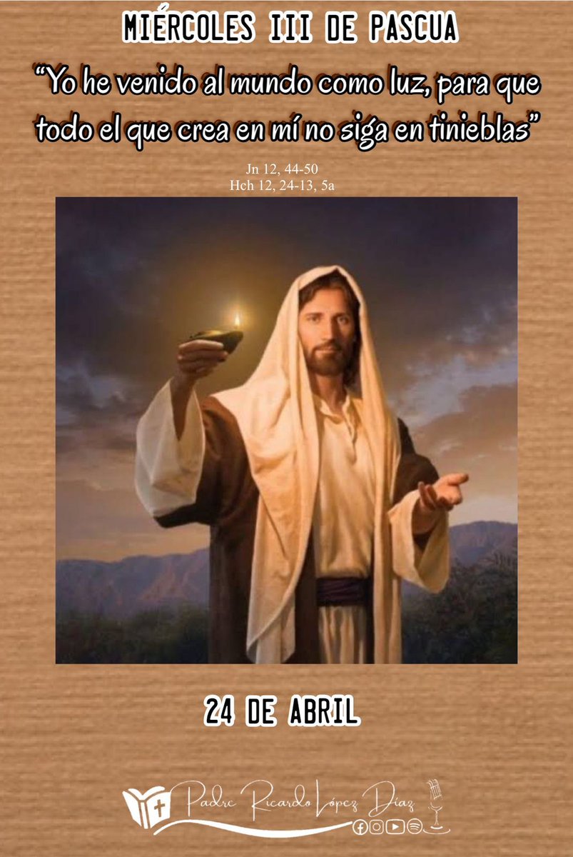#EvangelioDelDía ♥️🙏🙌
Abril24