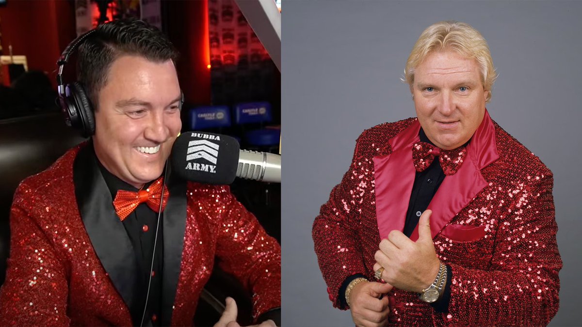 Who wore it better @BabyfaceLaw or #BobbyHeenan? @TheBubbaArmy