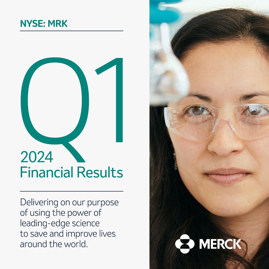 Our Q1 2024 #earnings results are live. Check out our full $MRK financial summary and key highlights: merck.us/49MAtRO