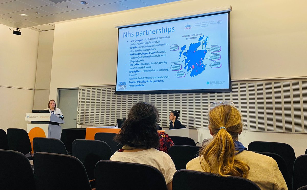 Kicking off today talking about #YoungPeople #Arthritis &amp; #YouthWork at #BSR24 Early start &amp; I didn’t rant too much! 

Massive THANK YOU to all the young folk who inputted &amp; for letting me share your voices and stories! <a href="/versusarthritis/">Versus Arthritis</a> <a href="/RheumatologyUK/">BSR</a> #YouthworkWorks