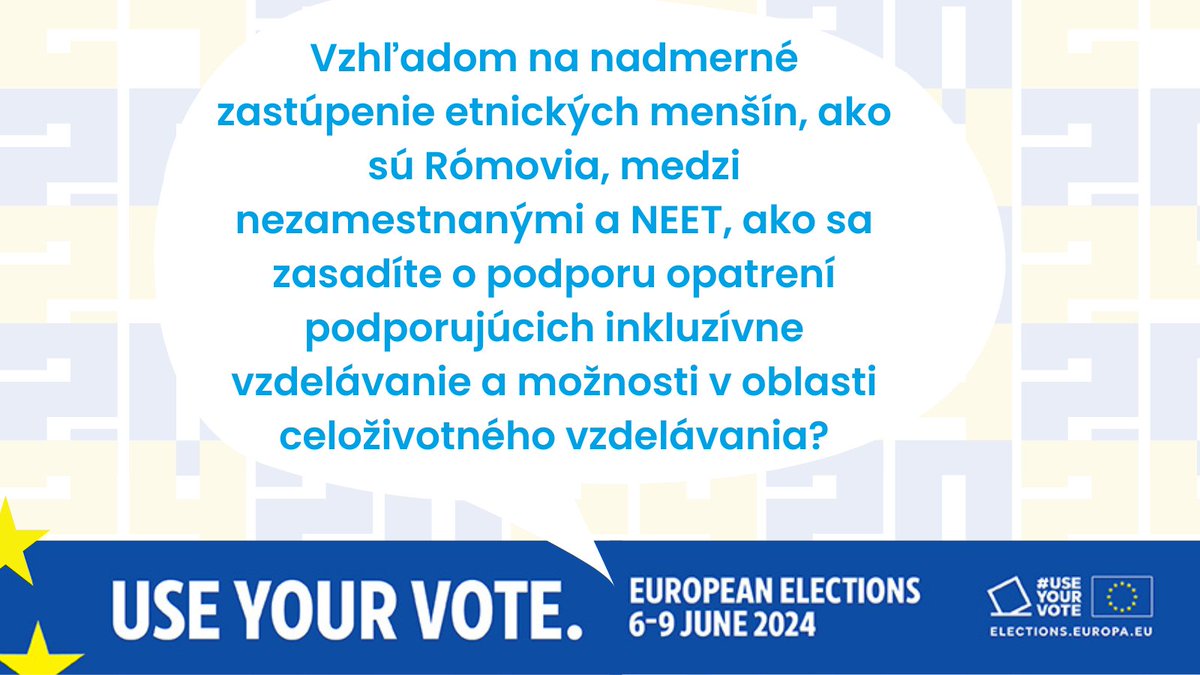 Eurodiaconia vyzýva na účinnú integráciu a sociálne začlenenie. Opýtajte sa svojho kandidáta! Využite svoj hlas! #AskYourCandidate #useyourvote