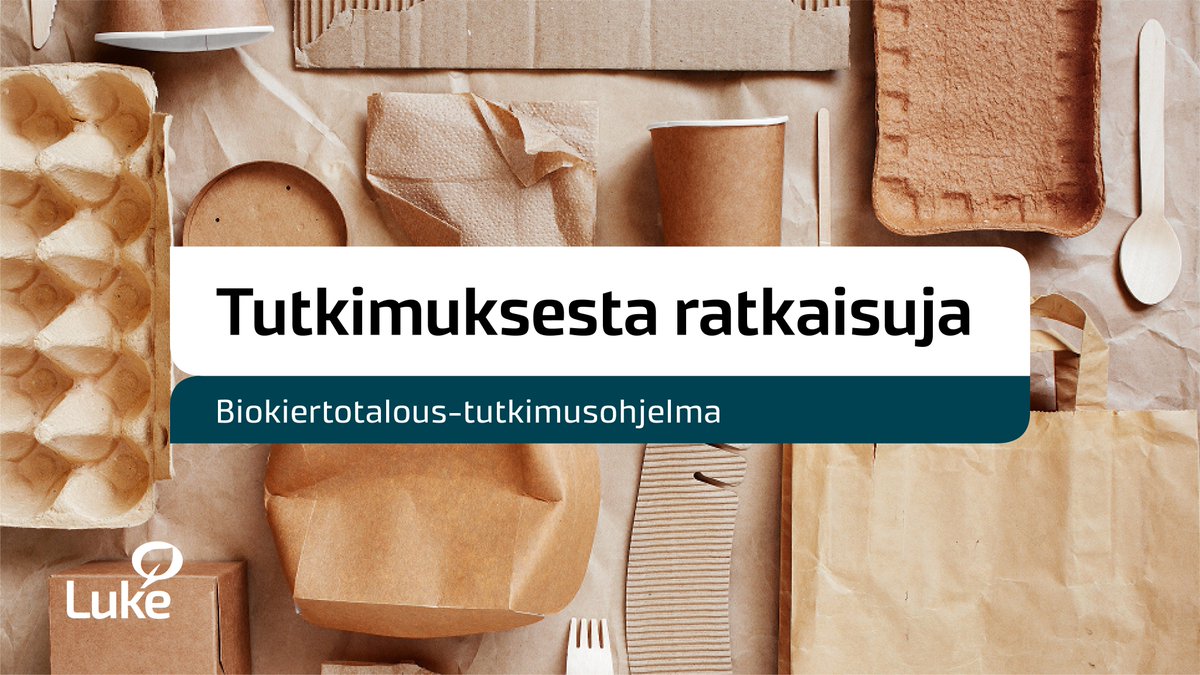 Tarjoamme tutkimuksellamme ratkaisuja uusiutuvien luonnonvarojen ja raaka-aineiden käyttöön viisaasti ja kestävästi. Lue ketjusta, millaisia ratkaisuja ja yhteiskunnallisia vaikutuksia Biokiertotalous-tutkimusohjelmamme tuotti viime vuonna. 1/5 #tutkimus