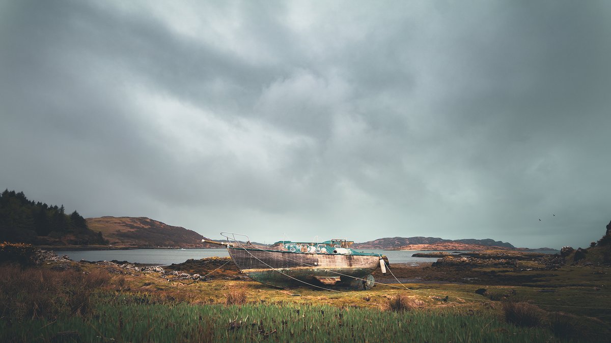 Boat, Lower Ardtun #IsleofMull #Scotland #Argyll damianshields.com