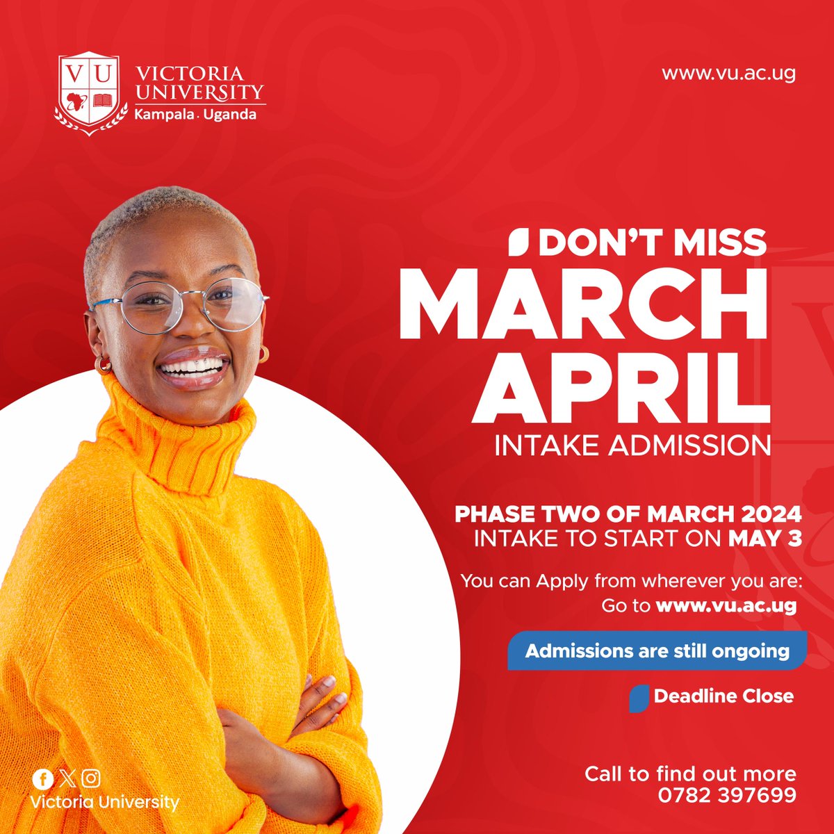 APPLY NOW We want to clarify some important details about the March/April intake, which will be closing in a few days. (Better apply now). There seems to be a misunderstanding that the March intake has already begun, and you have missed out. However, please note; You haven't…