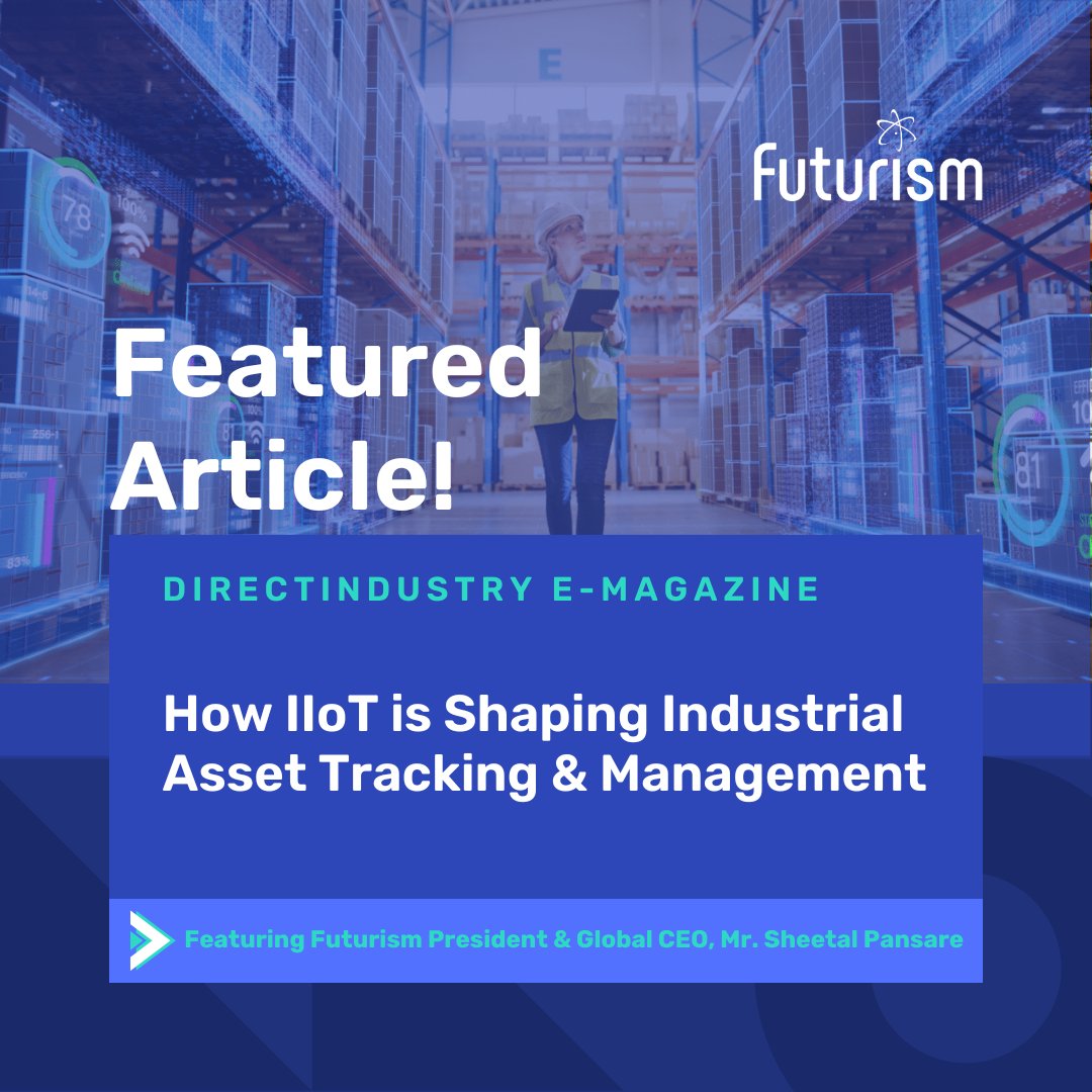 Exciting news! Our CEO, Sheetal Pansare, is featured in Direct Industry E-Magazine discussing IIoT's role in industrial #assetmanagement. Full story: emag.directindustry.com/2024/04/19/how… #IIoT #SmartFactory #SmartManufacturing #thoughtleader #supplychain #IoT #DigitalTransformation #dx
