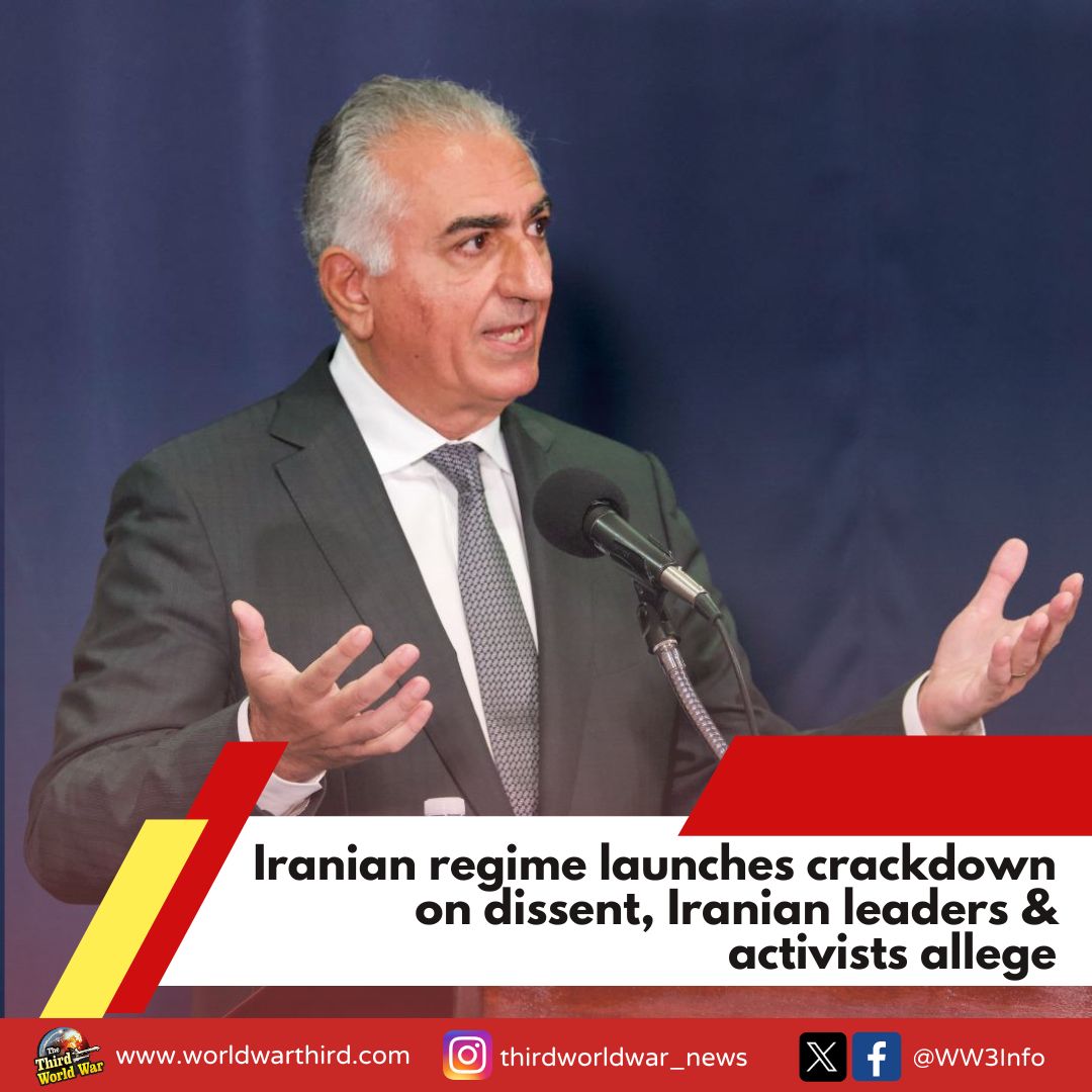 #WWIII: Iranian leaders & activists accuse #IranianRegime of crackdown on hundreds of #women & #PoliticalOpponents during #IranAttackOnIsrael. Iran's #PrinceRezaPahlavi warns of rising discontent among Iranians against the Khamenei-Raisi regime & says it will be toppled soon.