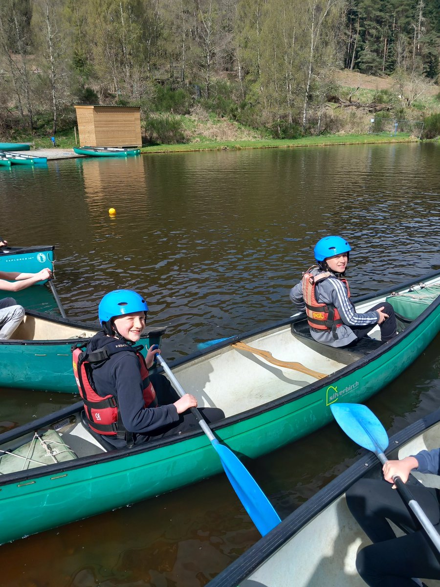 Day 2 #Dalguise2024 Canoeing together ❤️