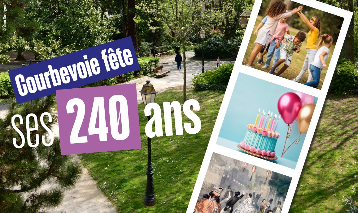 🥳 J-3 : à l’occasion des 240 ans de la ville, 10 panneaux seront inaugurés dans le cadre du parcours patrimoine industriel de #Courbevoie à 11 h sur le parvis de l’Abbé-Pierre.