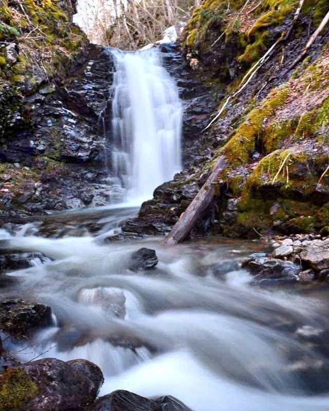 Cape Breton is the ShangriLa of waterfalls. Some are roadside falls but have easy access and some require just a little effort to get a big reward like this one. Lower fall on Factory Brook near Grand Étang #visitcapebretonisland #waterfallsofnovascotia @TourismCB