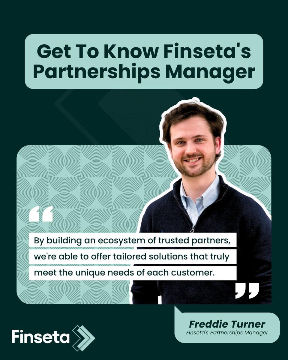 Meet Freddie Turner, Finseta's Partnerships Manager! 🤝 Discover how we transform international payments and currency solutions through strategic partnerships. 💱 #Finseta #globalpayments #partnerships #fintech #FXcompanies #FX #digitalbanking #financeabroad #globalfinance
