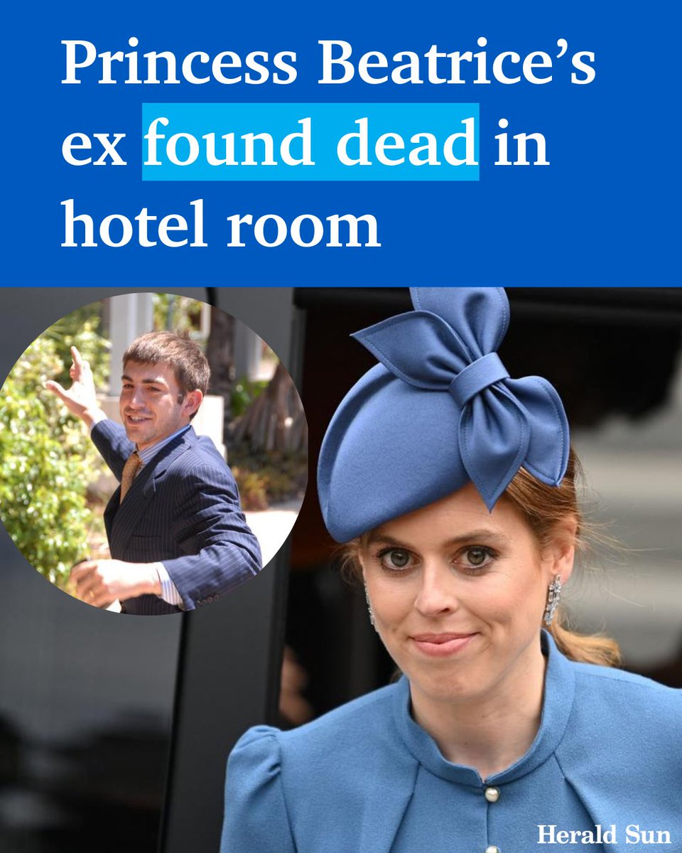 Police are investigating the death of Princess Beatrice’s former boyfriend, who once faced court in Australia over a string of offences. > bit.ly/3xRataJ