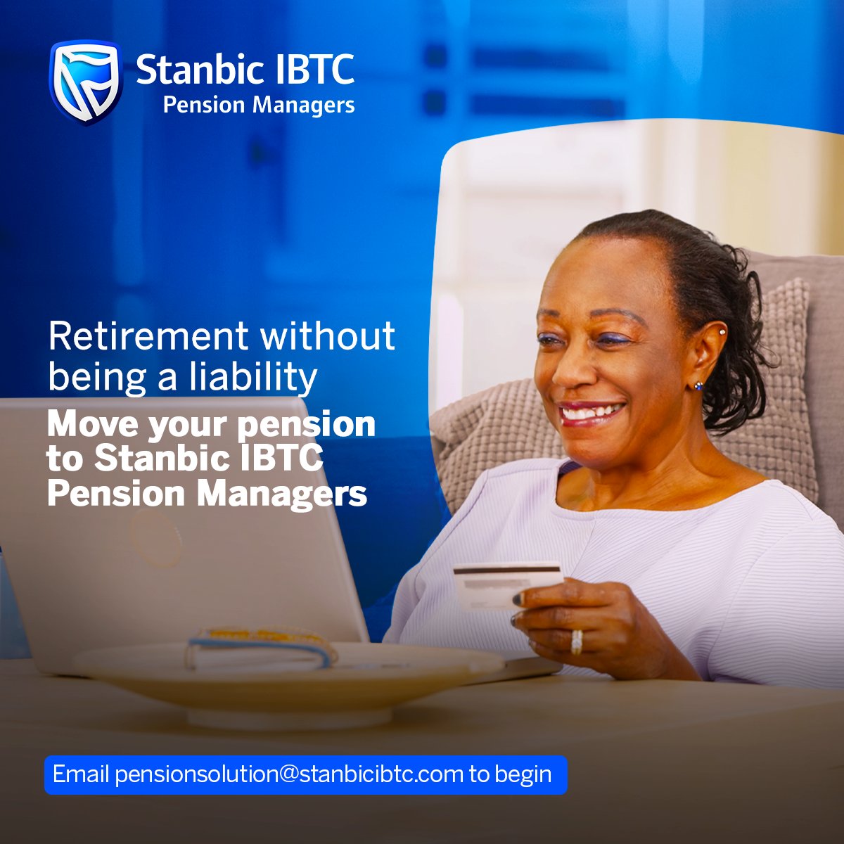Don't leave your future to chance.​ Make the right move to Stanbic IBTC Pension Managers ​today.​ Click tw.stanbicibtcpension.com/tw-d5bc383b3d2… to begin.​ #StanbicIBTCPensionManagers​ #MakeAMove