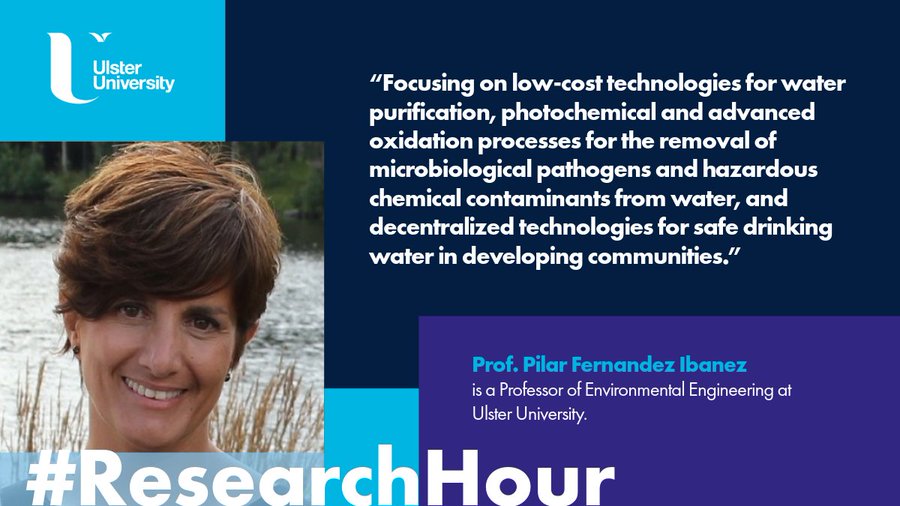 #ResearchHour Pilar’s research centres around achieving the Human Right to Water, and #SDG Goal 6 ‘Clean Water for All’ by focusing on provision of safe drinking water to marginalized communities in the Global South. See our work: bit.ly/3W4VUKK #WeAreUU