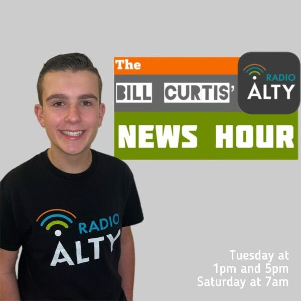 Join me today 2pm @RadioAlty where I am interviewing a star of the future in TV Journalism @billcurtis0