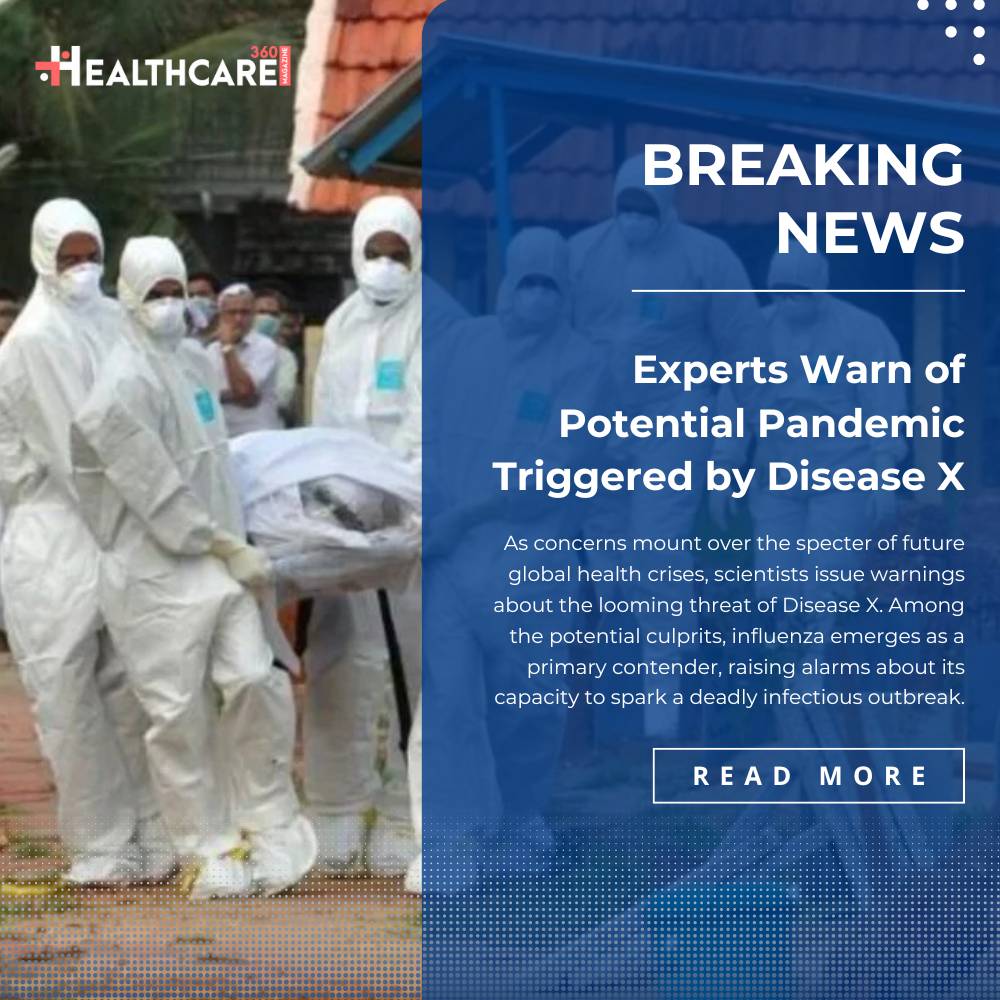 Experts issue stark warnings about the looming threat of Disease X, highlighting influenza as a potential trigger for the next pandemic. 

Read More: healthcare360magazine.com/pandemic-trigg…

#DiseaseX #Influenza #PandemicPreparedness #GlobalHealth #HealthSecurity #PublicHealth