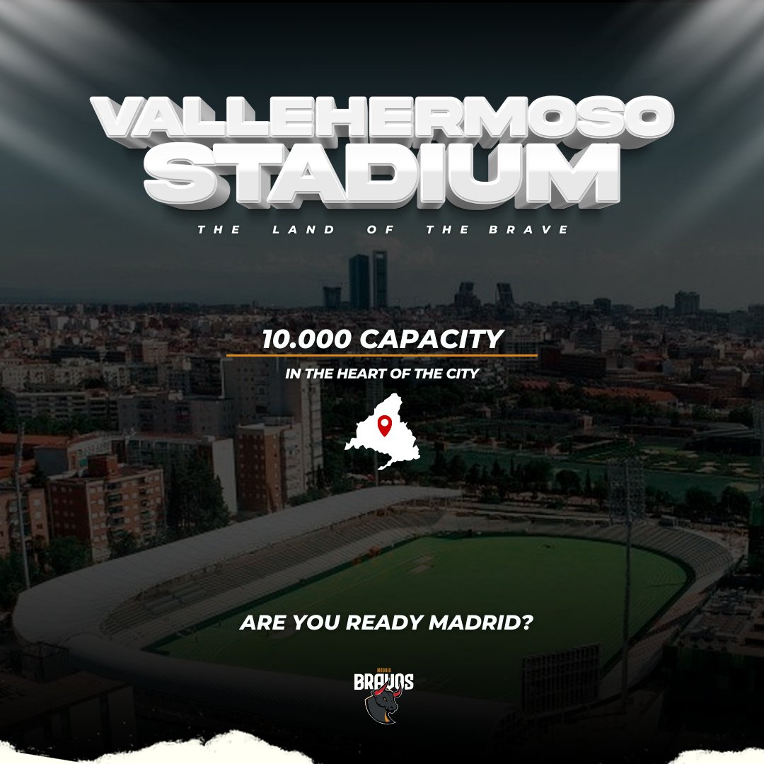 Next stop: VALLEHERMOSO STADIUM 🔜