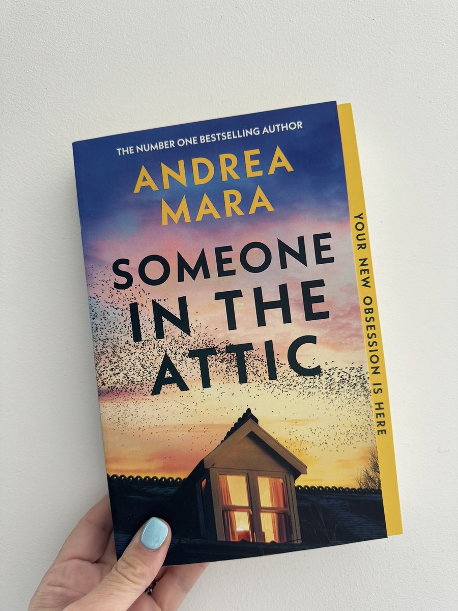 Having read and loved No One Saw A Thing by @AndreaMaraBooks earlier this month I am thrilled to have received Someone In The Attic in the post this morning! Out in June, pre order here: uk.bookshop.org/a/12774/978178… Thank you @BeckyShort1 #book #BookX