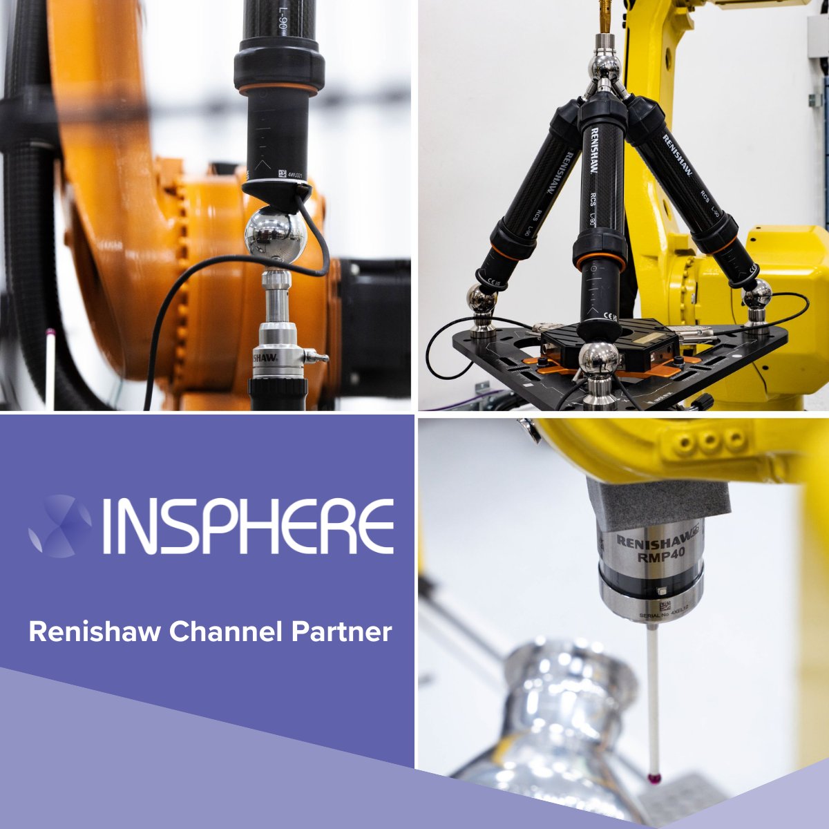Did you know? We've become the first company to join the Renishaw Channel Partner Programme to specifically provide the Renishaw RCS product series. Find out more here insphereltd.com/renishaw-appoi…
