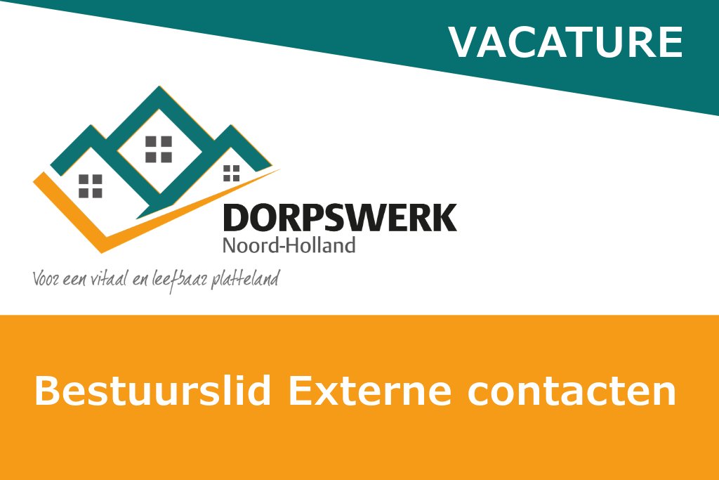 DorpswerkNH's tweet photo. 𝗗𝗼𝗿𝗽𝘀𝘄𝗲𝗿𝗸 𝘇𝗼𝗲𝗸𝘁 𝘃𝗲𝗿𝘀𝘁𝗲𝗿𝗸𝗶𝗻𝗴 𝗶𝗻 𝗵𝗲𝘁 𝗯𝗲𝘀𝘁𝘂𝘂𝗿 👋
We hebben een ambitieus meerjarenplan en een sterk, betrokken team. Ga met ons de uitdaging aan om onze ambities te realiseren en wordt bestuurslid Externe contacten. 🔗 https://t.co/TIqPmFbCLq https://t.co/oSDRLOVSzy