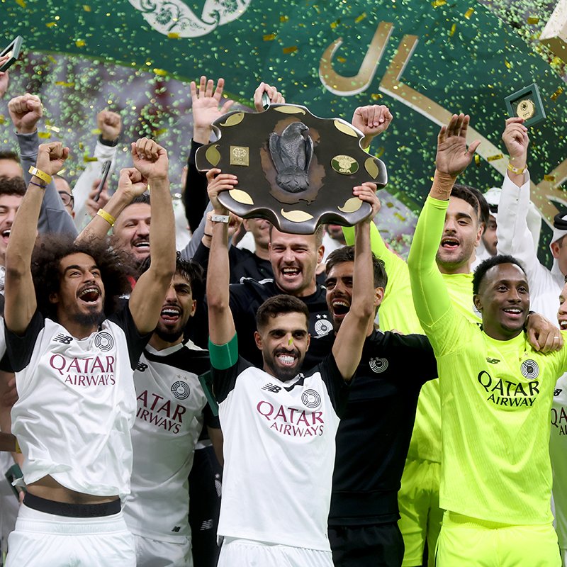 League Champions, again. @AlsaddSC win a record 17th league title in Qatar.