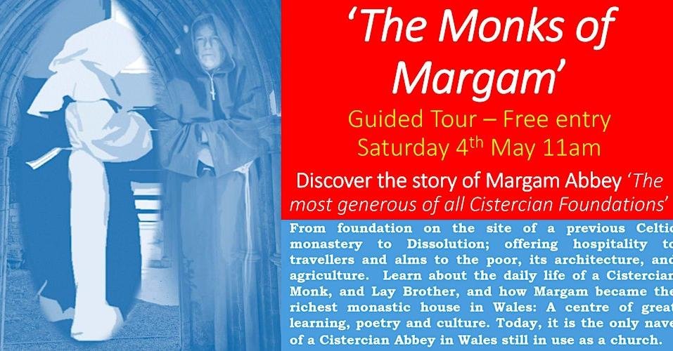 Join us for 'The Monks of Margam' tour. 11am Saturday 4th May. Free parking and entry, Donations welcome. Refreshments available eventbrite.co.uk/e/the-monks-of…